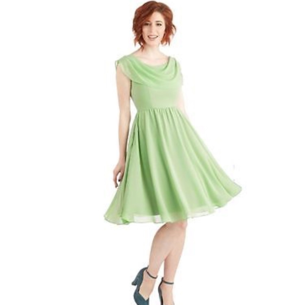 Pas de Bouree a Day Mint Green Dress from ModCloth